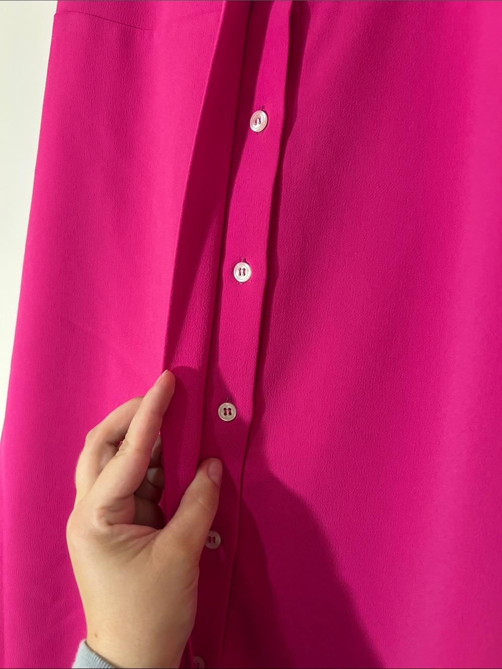 Amanda Uprichard Logan Sleeveless Collared Shirt Dress - Picture 4 of 6